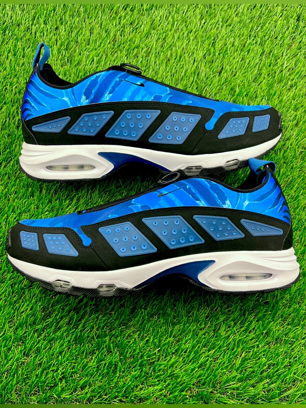 Nike Air Max Sunder Camo Court Blue Men’s Walking Gym Training Shoes - 12